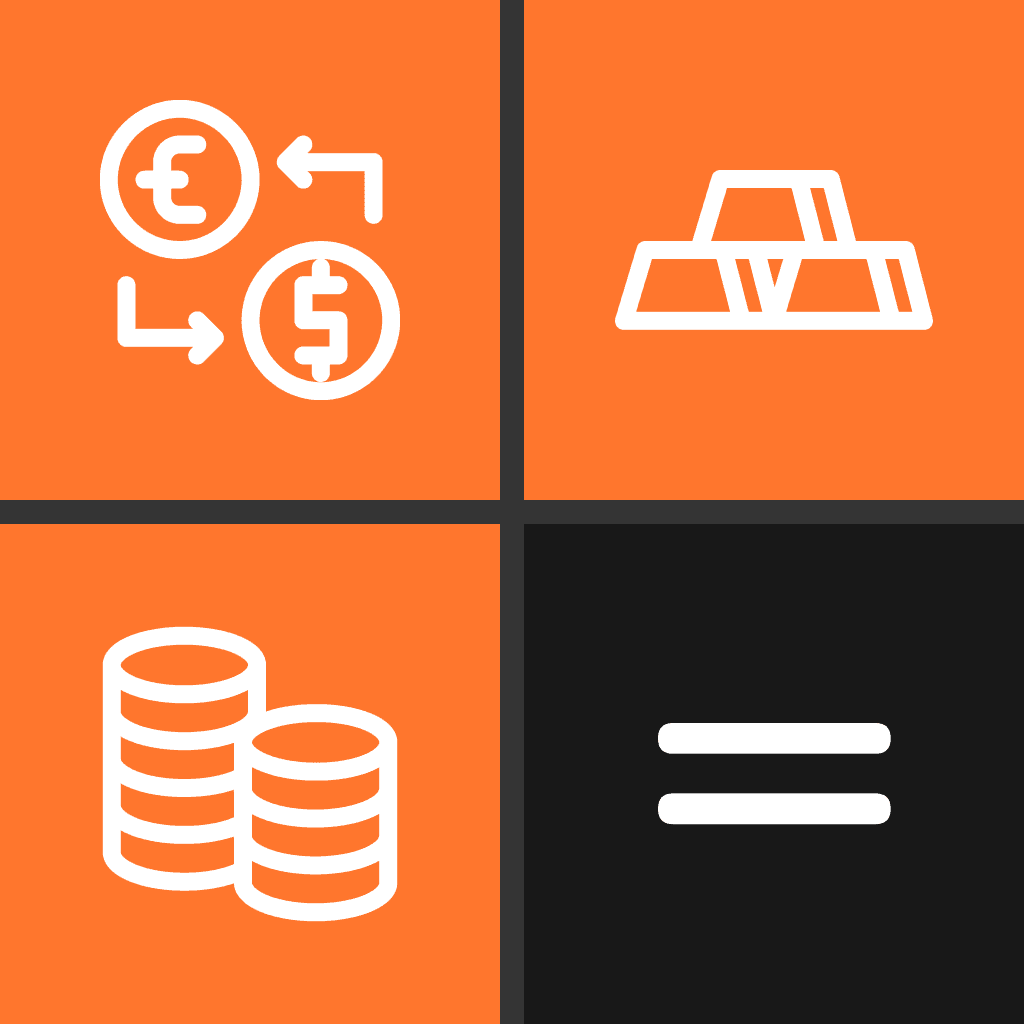 Currency & Gold Converter Logo